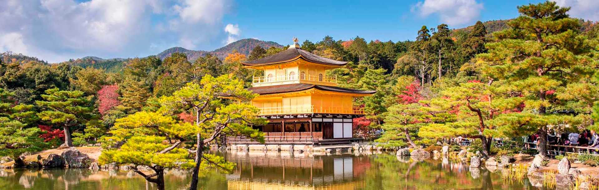 Golden Pavilion Kinkakuji Temples in Kyoto