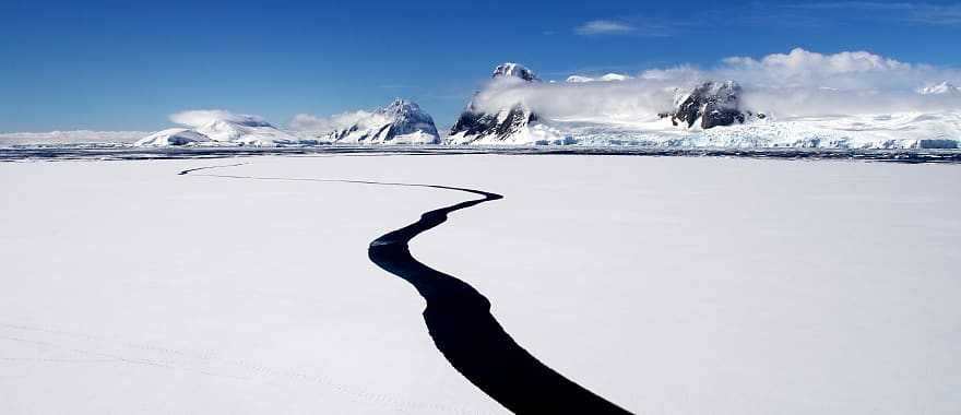 The Lemaire channel in Antarctica