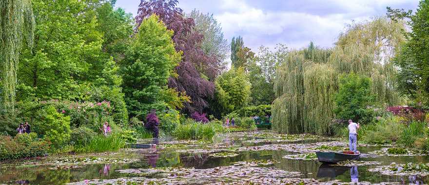 Monet Garens at Giverny in France