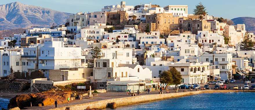 Naxos island in the Aegean Sea, Greece