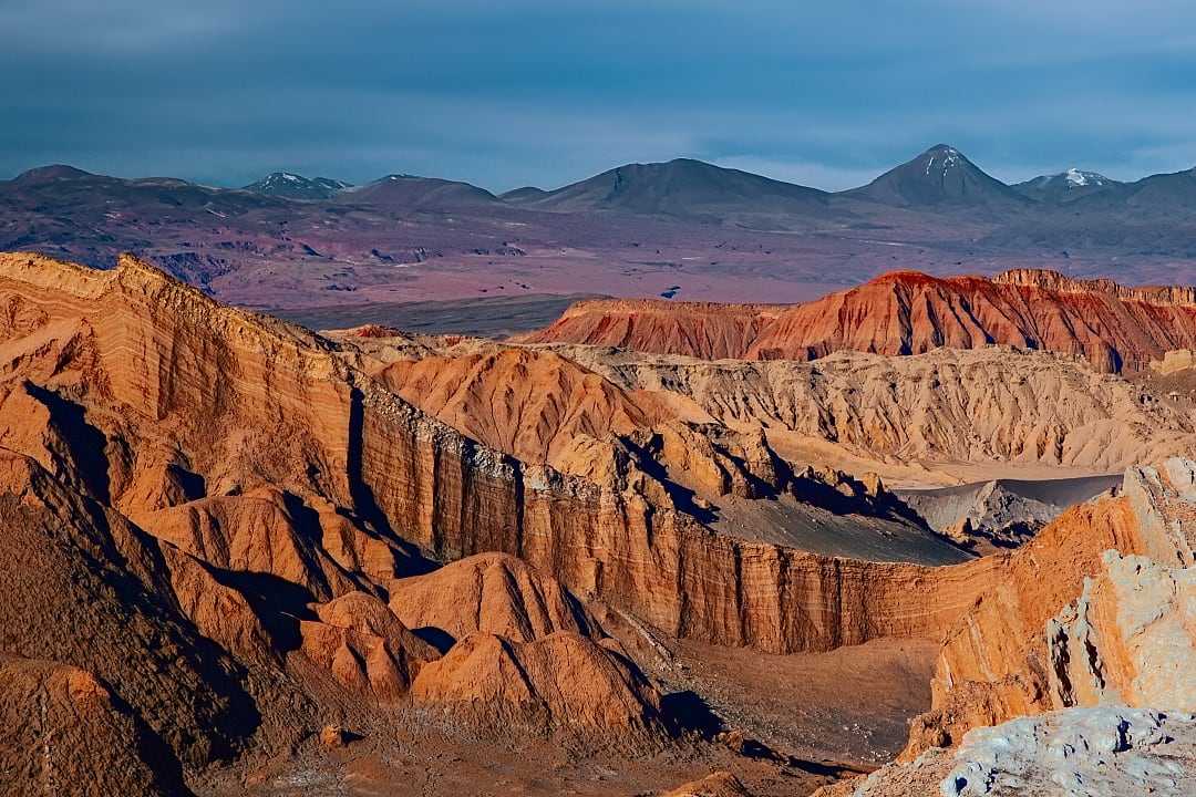 Moon Valley in the Atacama Desert, Chile