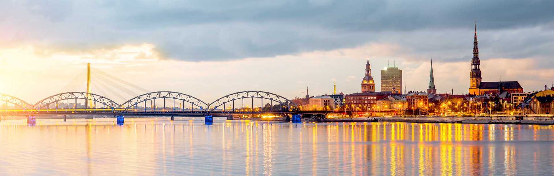 Latvia Tours - Panorama in Riga, Latvia