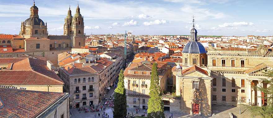 View of Salamanca in Spain
