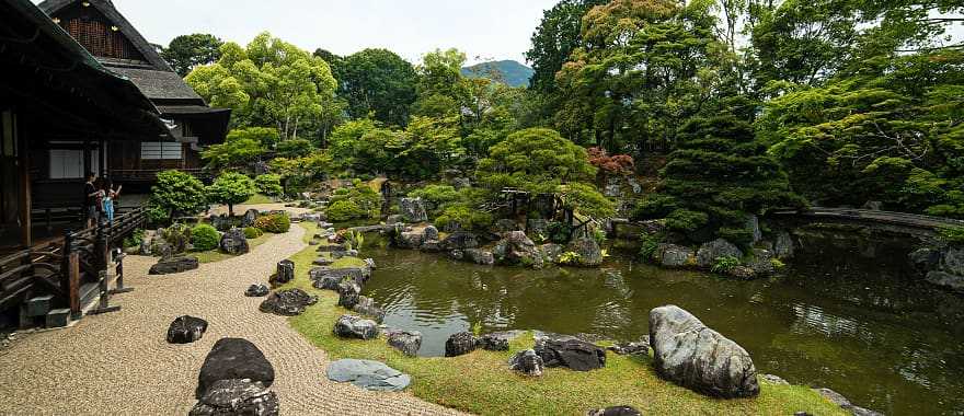 Daigo-ji temple gardens, Kyoto, Japan