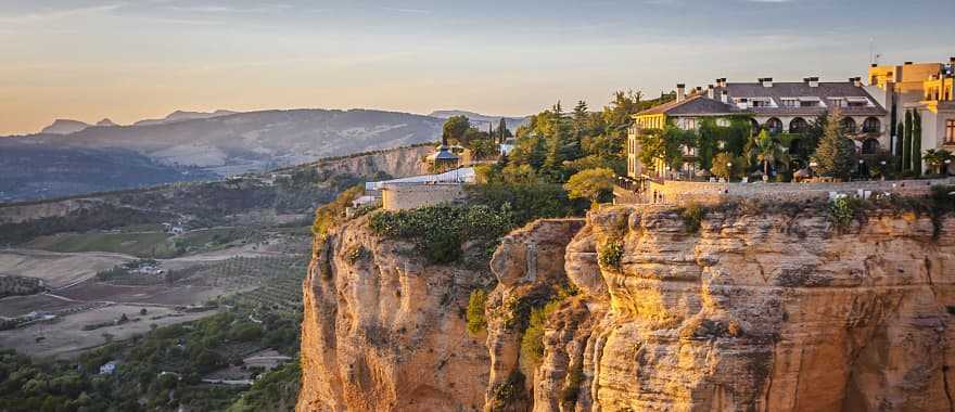 Village of Ronda in Andalusia, Spain 