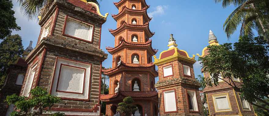 Quoc Pagoda in Hanoi, Vietnam 