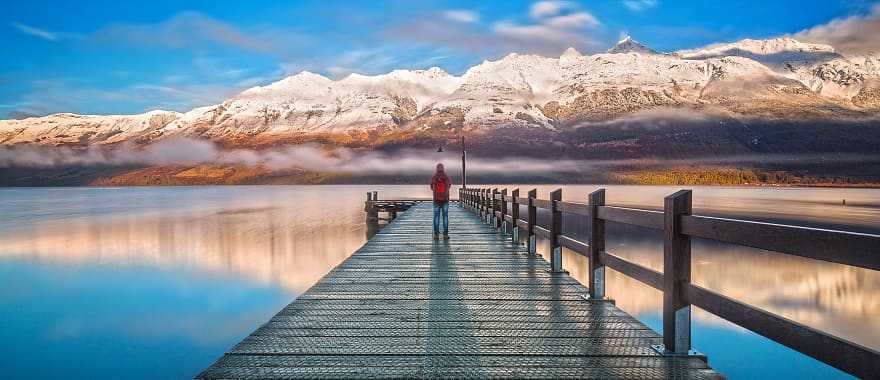 The Wharf of Glenorchy, Queenstown, New Zealand