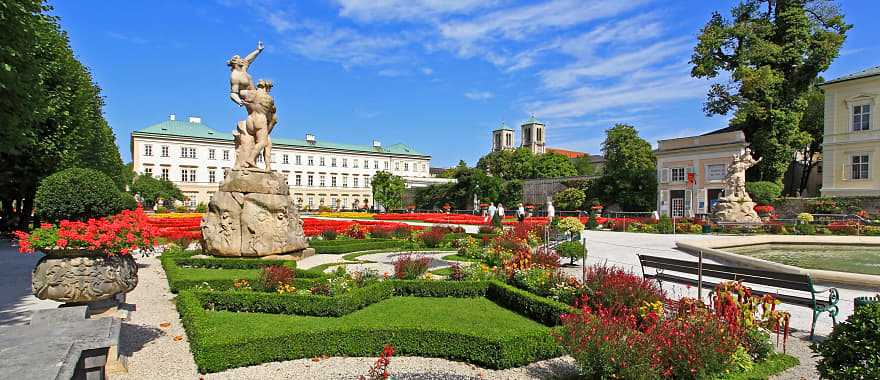 Mirabell Palace garden, Salzburg, Austria