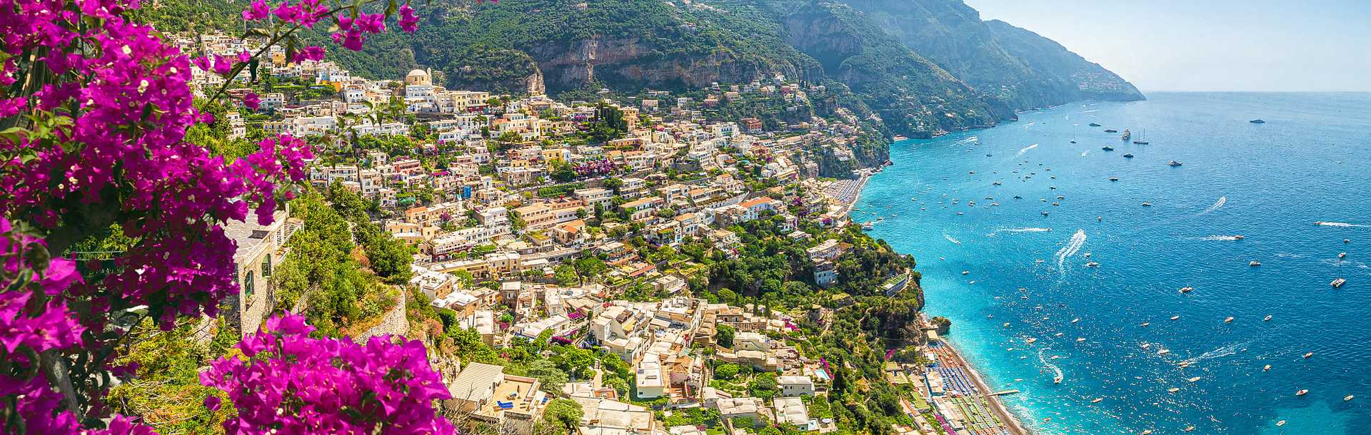 Romantic village of Positano on the Amalfi Coast, Italy