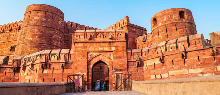 Historical Fort in Agra, India