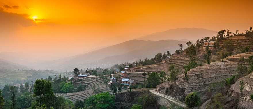 Kathmandu Valley in Nepal