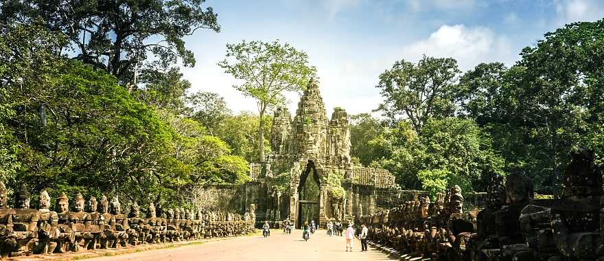 Bayon temple in Siem Reap, Camboadia