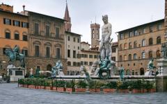 Naptune's fountain, Florence, Italy