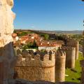 spain avila medieval city walls