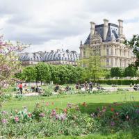 The Louvre Palace and Tuileries Garden, Paris.