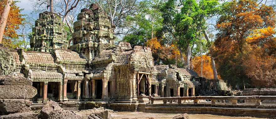 Temple in Angkor Wat complex, Cambodia
