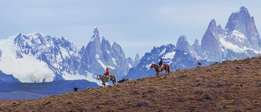 Gauchos in Patagonia, Argentina