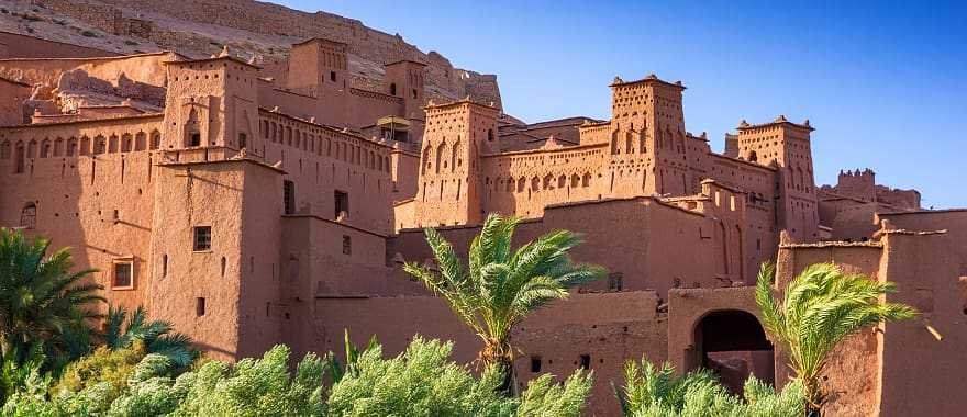 Town of Ait Benhaddou in Morocco