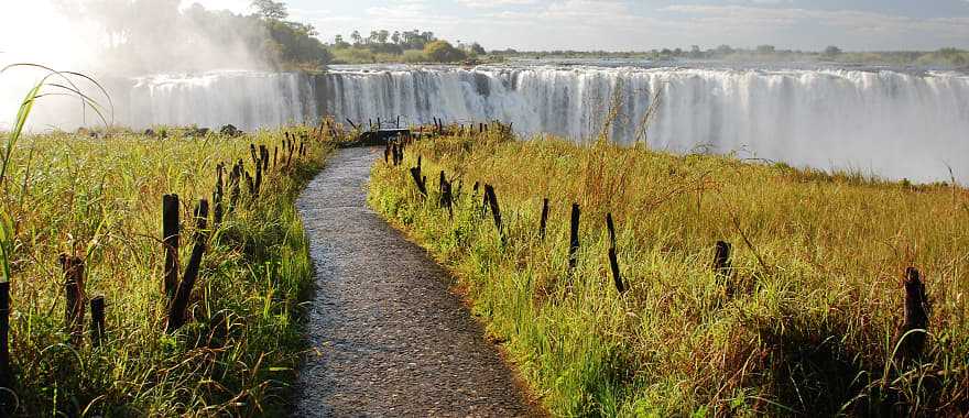 Victoria Falls is one of the main attractions in South Africa.