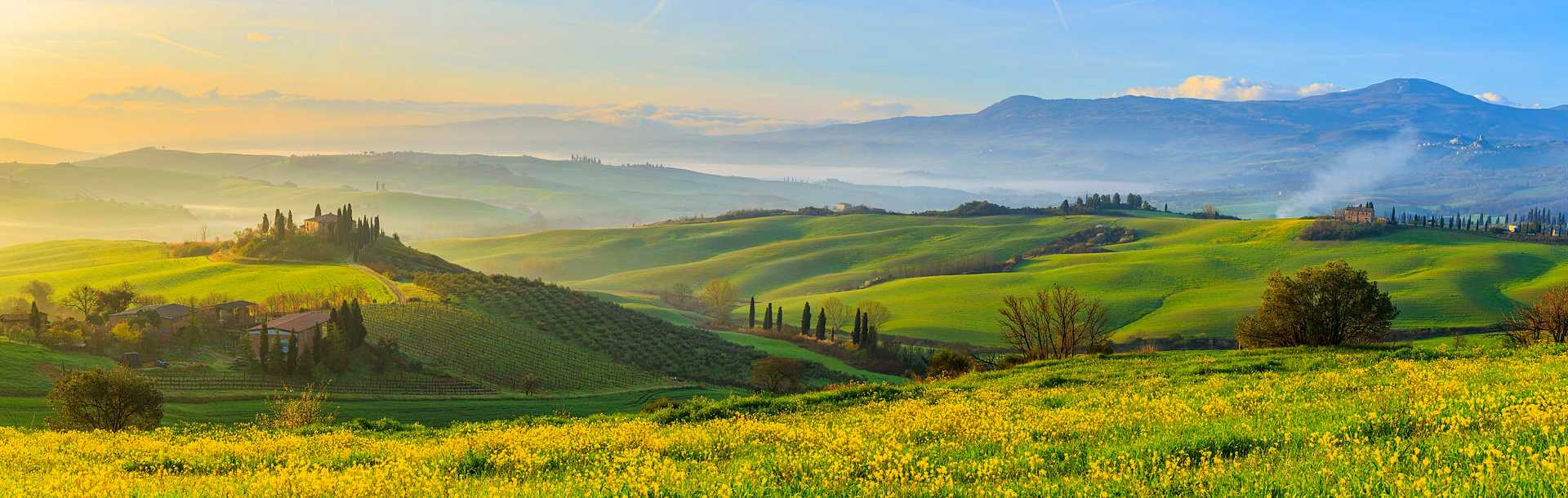 Val d'Orcia in Tuscany, Italy