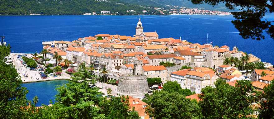 Korcula Island in Croatia Korcula Island in Croatia