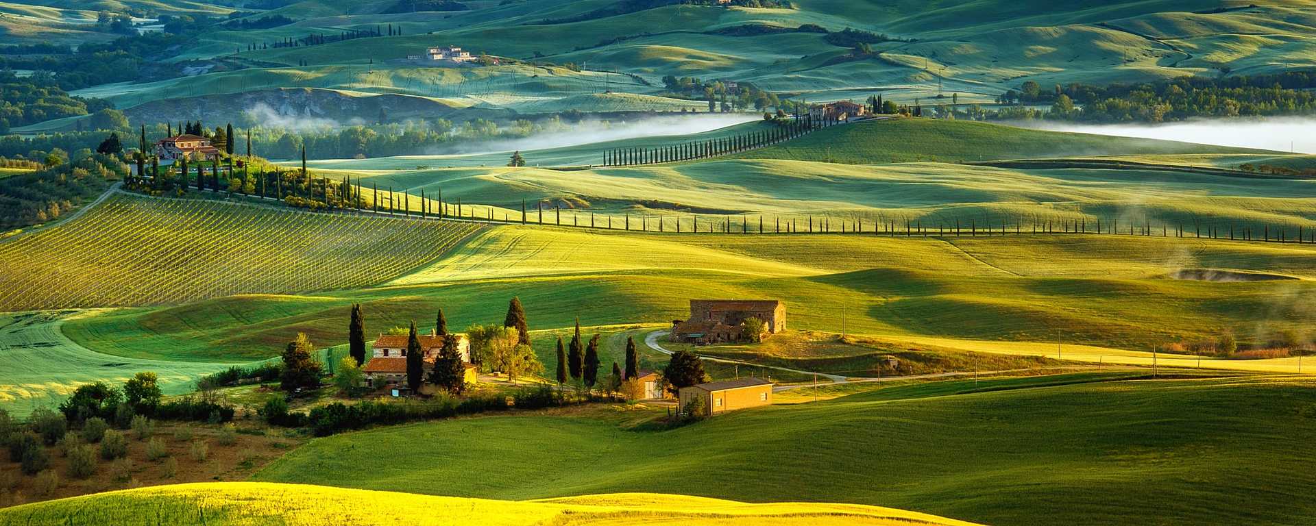 Landscape in Tuscany, Italy