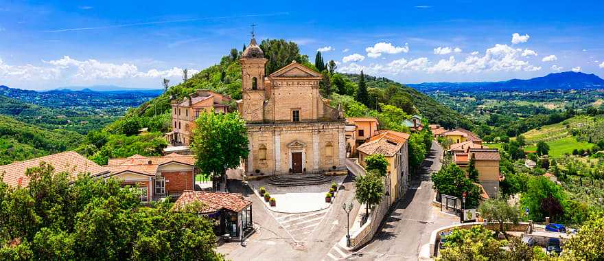 Casperia in the Rieti province, Italy