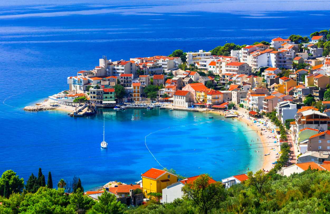 Igrane in Makarska riviera, Croatia Igrane in Makarska riviera, Croatia