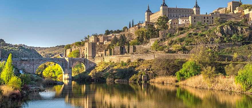 Alcazar de Toledo is an almost impregnable fortress that defended the city in the Middle Ages