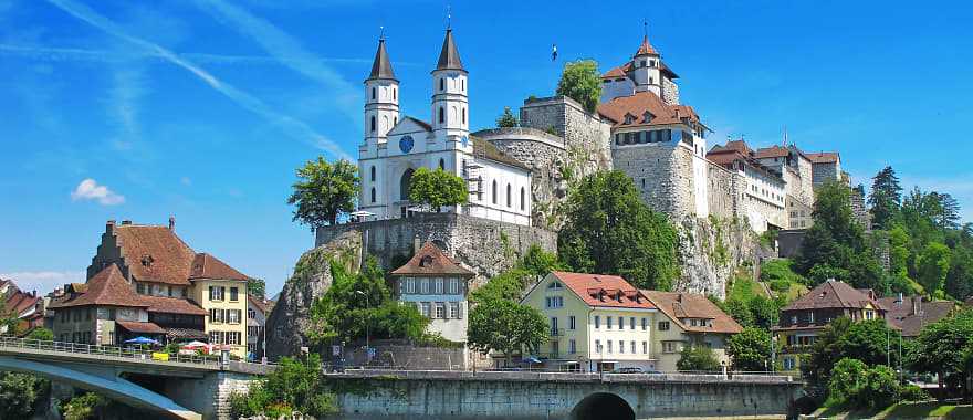 Aarburg Castle near Zurich, Switzerland