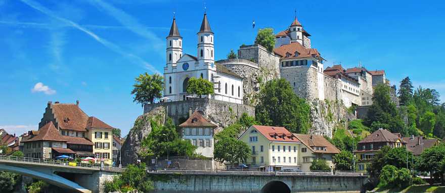 Aarburg Castle near Zurich, Switzerland