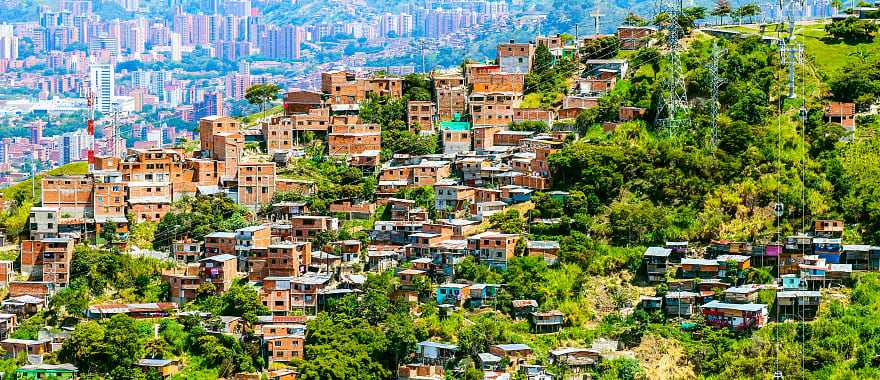 The city of Medellin, Colombia