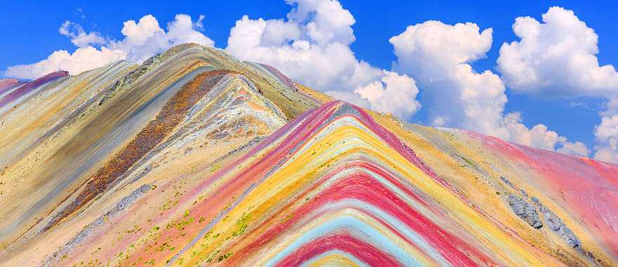 Vinicunca Rainbow Mountain in Cusco, Peru
