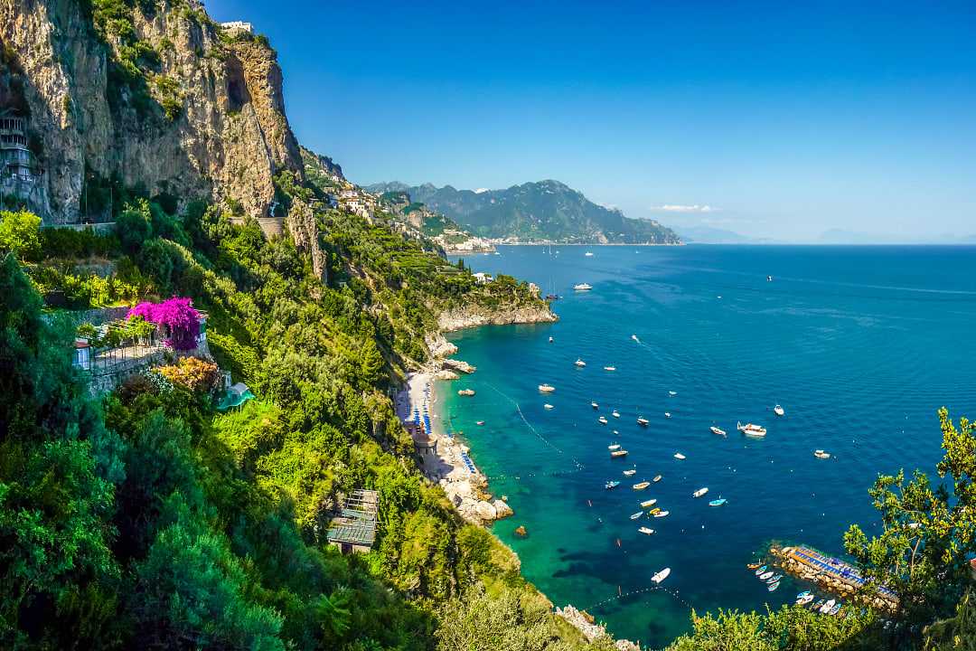 Sea Summer Landscape Coast Of The Greek Island. Mediterranean Sea