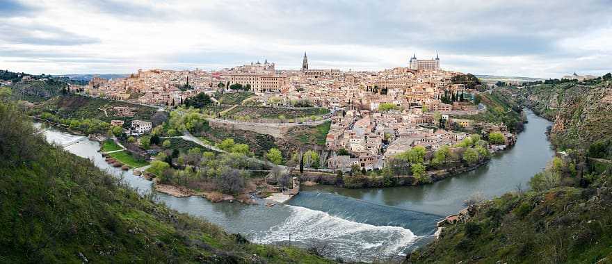 View of Toledo in Spain