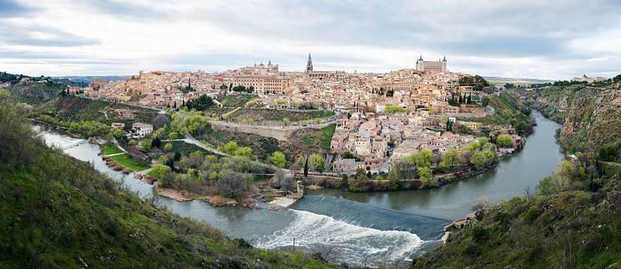 View of Toledo in Spain