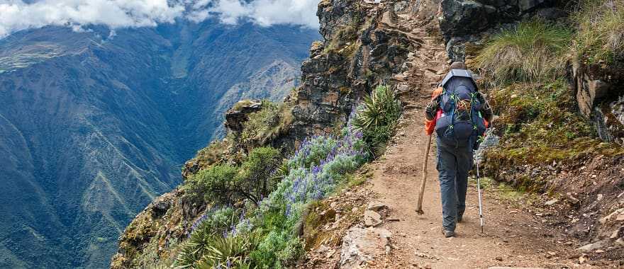 Trekking in the Peruvian Andes 