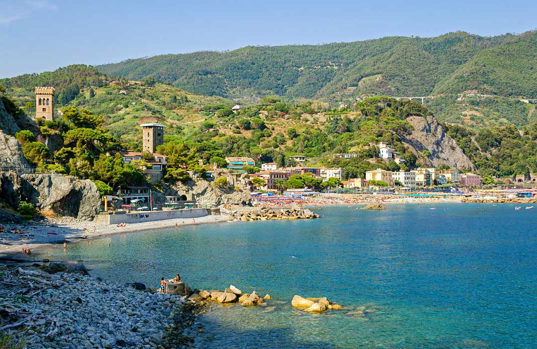 Beach of Monterosso, Cinque Terre, Italy. Beach of Monterosso, Cinque Terre, Italy.