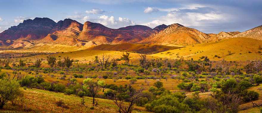 Flinders Island Hills in Australia
