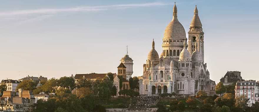 Bohemian charm of the Basilica of Montmartre, Paris