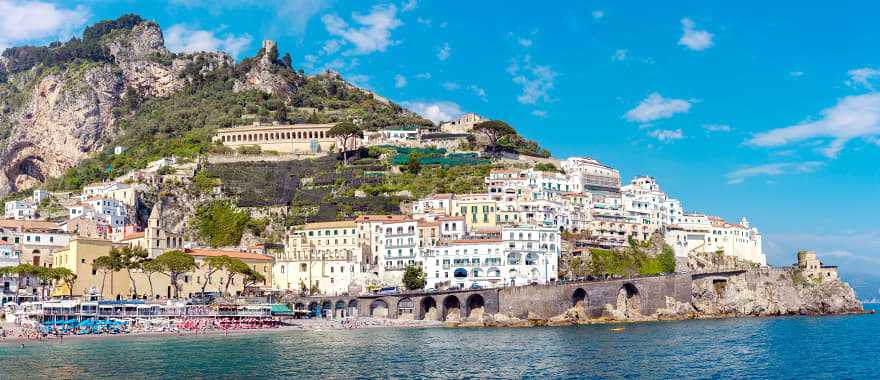 Atrani and Ravello on the Amalfi Coast in Italy