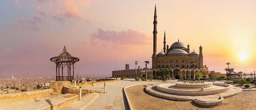 The Great Mosque of Muhammad Ali Pasha at the Citadel of Saladin in Cairo, Egypt