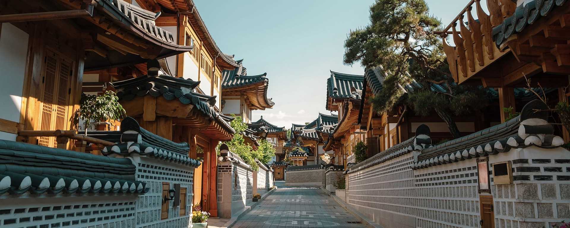 Hanok Village in South Korea