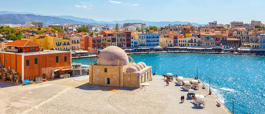 Chania on the Island of Crete in Greece