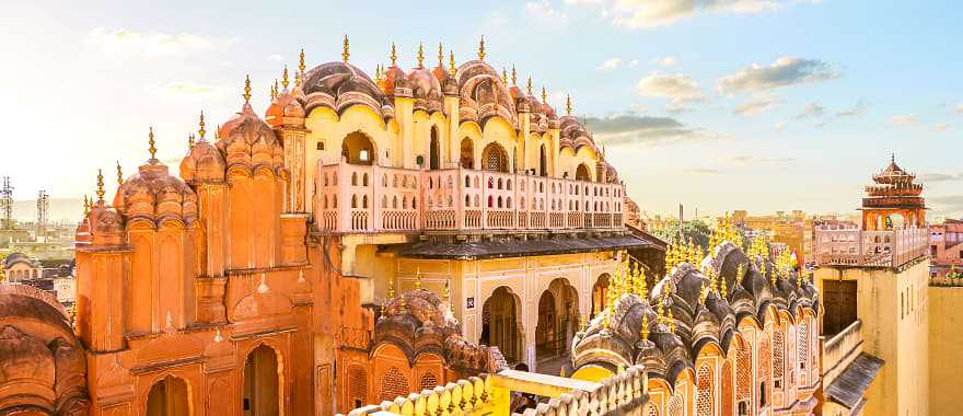 Hawa Mahal palace, Palace of the Winds, in Jaipur, Rajasthan