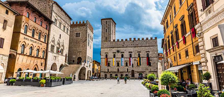 Todi Terrace in Umbria, Italy