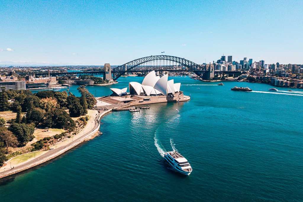 Ferry in Sydney Harbor, Australia