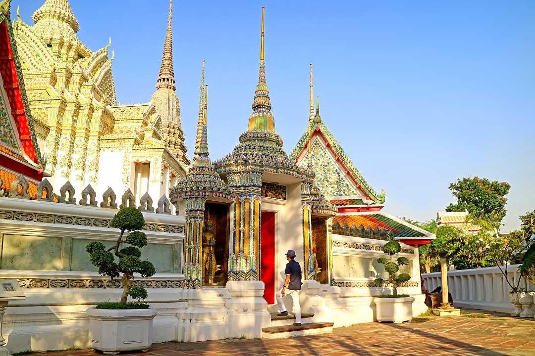 Wat Pho temple in Rattanakosin, Bangkok