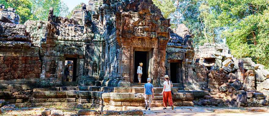 Ta Som Temple at Angkor in Cambodia