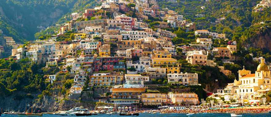 Cliffside village of Positano on Italy's Amalfi Coast